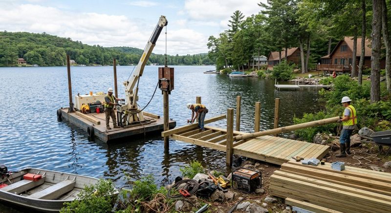 Dock Installation in Kansas City, KS